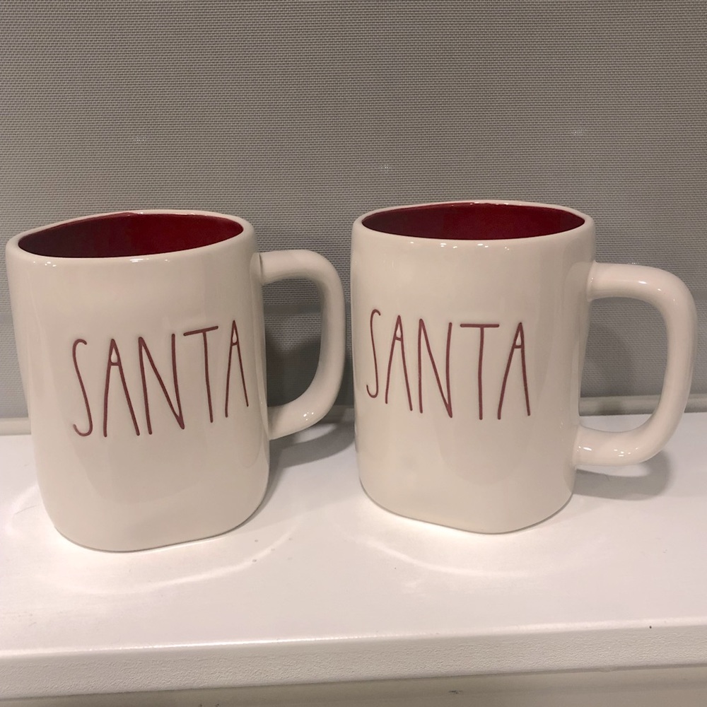 Rae Dunn Santa Mugs (2 available)